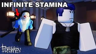 Surviving Against an Infinite Stamina Exploiter in Forsaken...