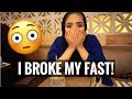 I BROKE MY FAST! 😰 - Ramadhan Vlog #3
