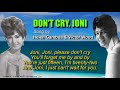 DON&#39;T CRY, JONI - Victor Wood (with Lyrics)