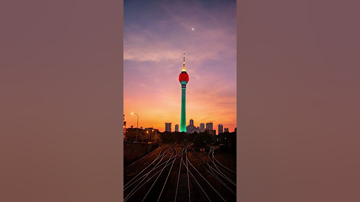 Lotus tower in Colombo 스리랑카 🇱🇰#srilanka #proud #lotustower #1m