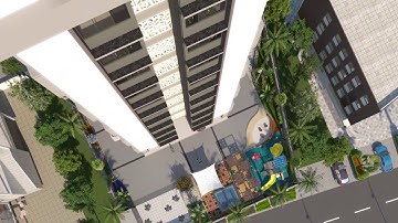 3D Architecture walkthrough visualization