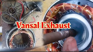 vansal exhaust fan rewind and Re fitting Bansal Bade exhaust ki fitting Kaise ki Jaati Hai