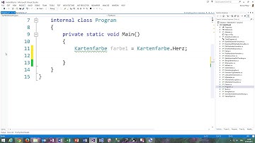 85 Die Basisklasse Enum für Enumerationen in C#