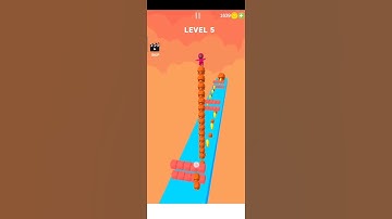 Cube stacker surfer race Level 5