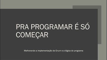Pra Programar é  só começar - Converter string em enum em C#