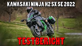 Kawasaki Ninja H2 SX SE 2022 TEST | Dieses Motorrad fährt von alleine!!