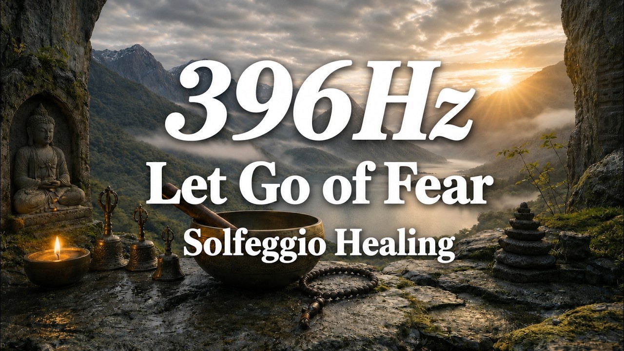 Emotional Release Solfeggio Meditation🌿396 Hz Healing Music for Letting ...