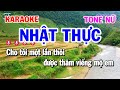 Karaoke Nhật Thực Tone Nữ ( Bm ) Nhạc Sống Đồng Sen