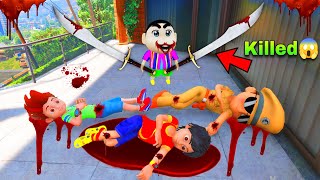Shinchan Killed Little Singham, Kicko And Shiva In GTA 5 | Gta 5 Gameplay