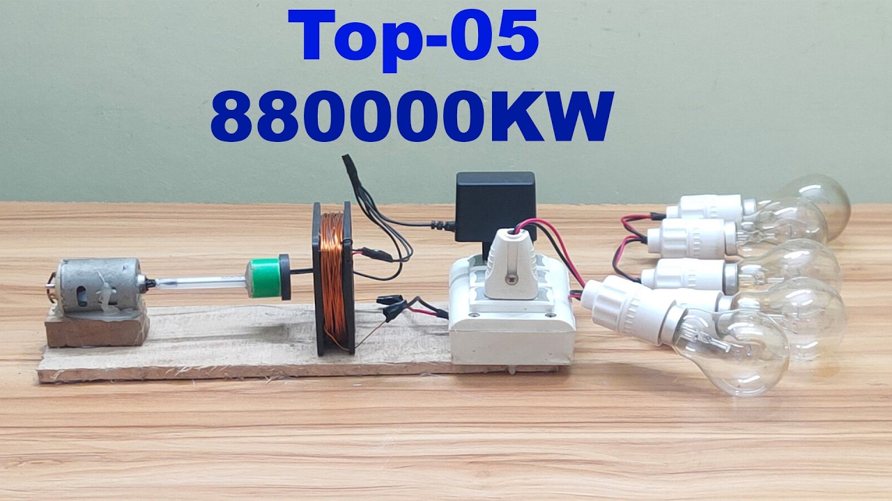 Топ-5 генераторов свободной электрической энергии с медной катушкой, работающих автономно за счет...