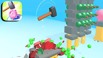 Hammer Flip ​- All Levels Gameplay Android,ios (Part 10)
