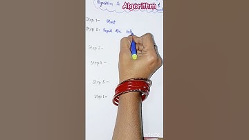 Algorithm to find the largest two number | Algorithms of two largest number#shortvideo #reels