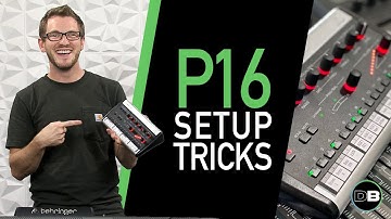 Summing Stereo Channels to Mono for the Behringer P16