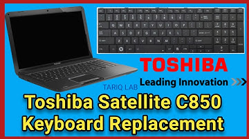 Toshiba Satellite C850 Keyboard Replacement