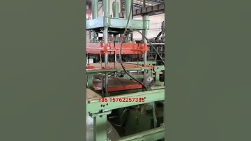 2 working layers rubber floor tiles vulcanizing press machines