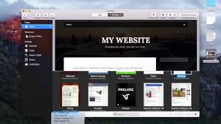 Rapidweaver - Getting Started - Part 01
