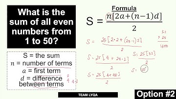 Gaussian Series Part 2 Sum of Odd or Even Numbers in a Series   Civil Service Review