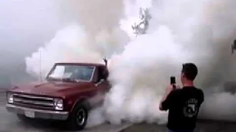 Jake Mott's first burnout 2012