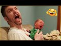 Cutest Baby & Dad Reactions 2025 😍 Try Not To Laugh Challenge!