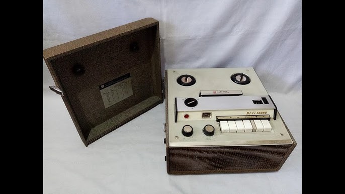 National RQ 115 Reel to Reel Tape Recorder 