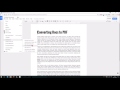 How To Convert Google Docs to PDF (60 Secs)