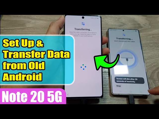 📲 How to Set Up & Transfer Data from Old Android to Samsung