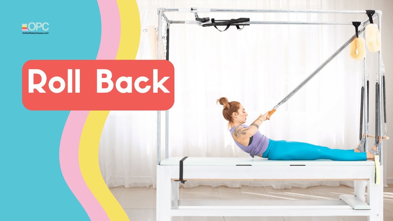 Roll Back with Arm Springs on the Cadillac | Online Pilates Classes