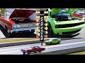 Dodge Challenger 392 Scat Pack vs 1967 Dodge Coronet RT Hemi | STOCK DRAG RACE