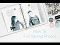 How To: Full Spread Photos