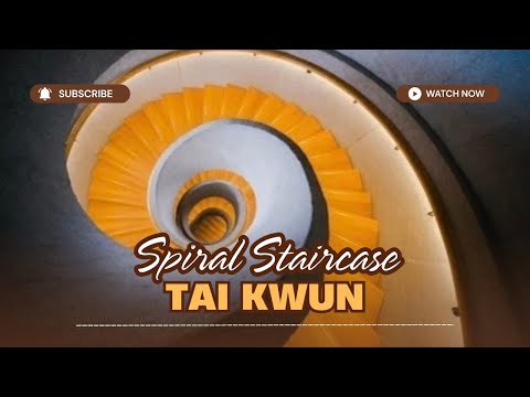 Tai Kwun Spiral Staircase at JC Cube,Tourist Attraction in Hongkong #spiralstaircase #stayconnected
