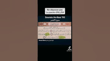 Sourate An-Nasr 110 سورة النصر  #emouvant