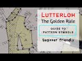 LUTTERLOH GUIDE TO PATTERN SYMBOLS // BEGINNER FRIENDLY THE GOLDEN RULE
