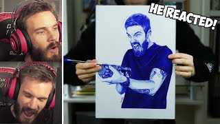 Drawing PEWDIEPIE Until My Pen Runs Out! * my drawing was in LWIAY *