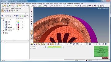 HyperMesh - Create FLUENT Mesh(Blower) using HyperMesh