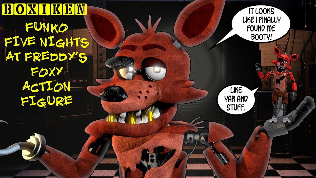 FNAF SECURITY BREACH - Balloon Foxy - Action Figure POP 12.5cm :  : Figurine Funko Five Nights at Freddy