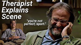 "You're Not Perfect, Sport" Therapist Analyzes Good Will Hunting Scene (Ep 3)