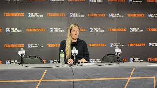 Florida Coach Kelly Rae Finley post-game vs. Tennessee