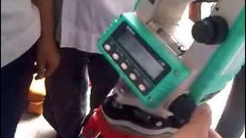 Video thầy Hồ Việt Dũng hướng dẫn phương pháp đo góc bằng máy kinh vĩ môn thực tập trắc địa