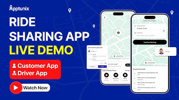 Ride sharing app development | Live Demo | Create your own rideshare app