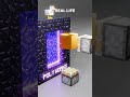 Crispy Glass😋 | MINECRAFT VS REAL LIFE SIMULATIONS🔥PART - 73