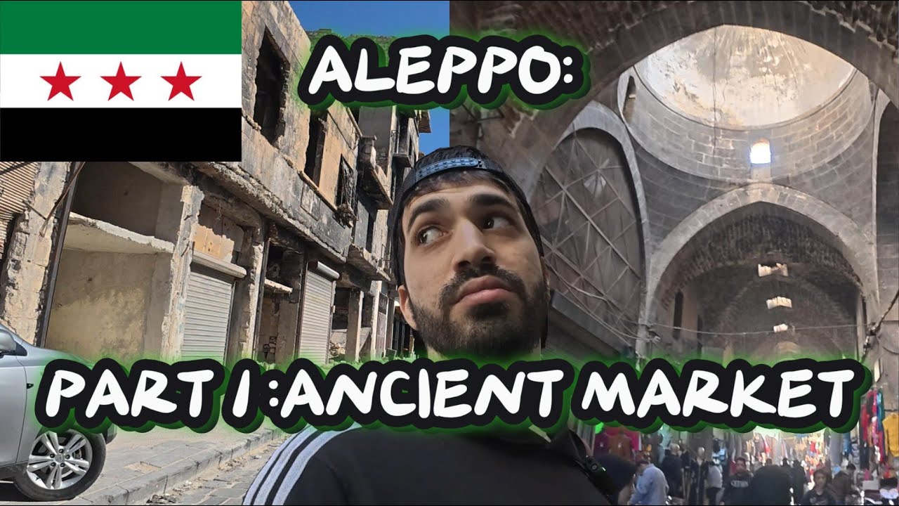 Inside Aleppo’s Ancient Market After the War (Unbelievable)🇸🇾