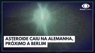 Astrônomos identificam asteroide horas antes de entrar na atmosfera da Terra | Jornal da Band