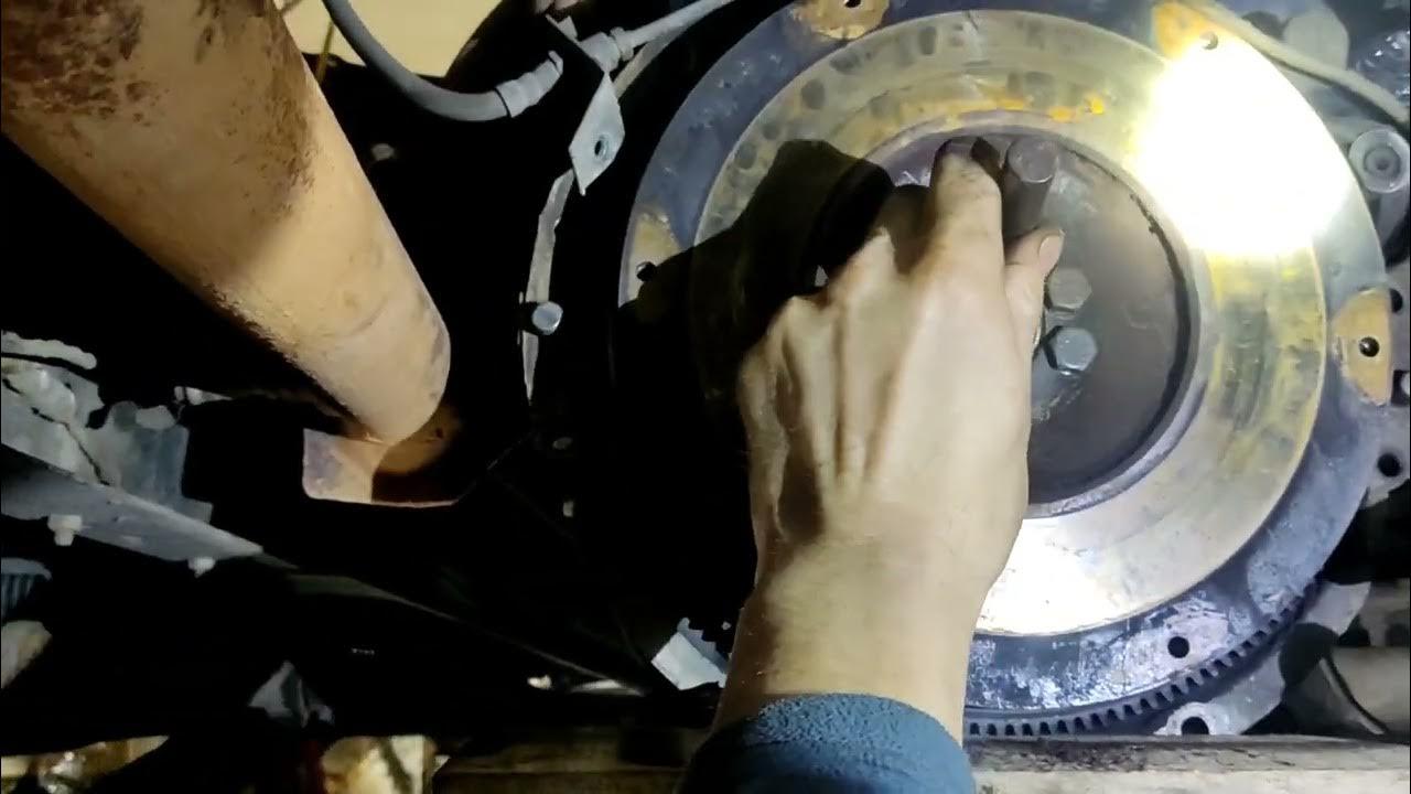 Как снять подшипник маховика газель