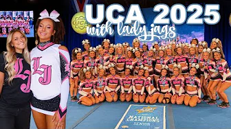 UCA VLOG 2025: cheer competition with lady jags