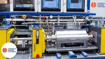 ULTRASONIC TESTING LINE OF TUBES AND BARS