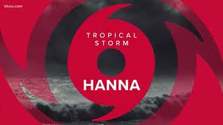 Tropical update: Hanna expected to strengthen into hurricane by landfall tomorrow (7\/24 4 p.m.)