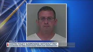 CCS begins formal process to fire teacher facing child porn charges