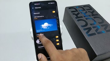 set custome watermark in camera  oneplus nord 2T | Nord ce 2 5G photo pe apna watermark kaise banaye