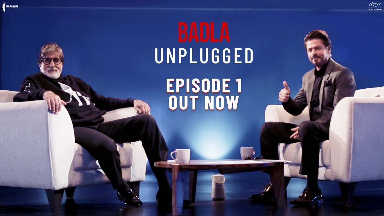 Unplugged | Episode 1 | Amitabh Bachchan | Shah Rukh Khan | Badla Promotions - YouTube