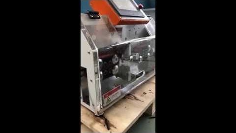 Automatic seven Cores Wires Round Sheath Jacket Cable Cutting Stripping Machine
